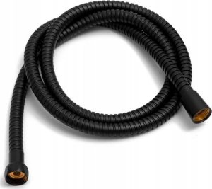 Wąż prysznicowy Invena czarny 80cm (IEAW-44-080) 2