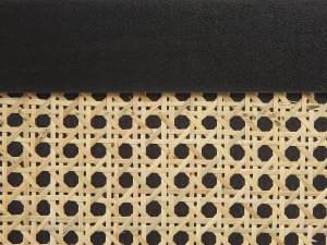 Beliani Komoda 3 szuflady fronty rattanowe czarna OPOCO 8