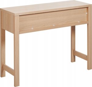 Beliani Konsola 2 szuflady jasne drewno RANDA 4