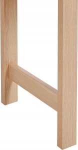 Beliani Konsola 2 szuflady jasne drewno RANDA 9