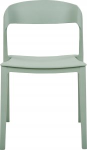 Beliani Krzesło konferencyjne Zestaw 2 Miętowy SOMERS 5