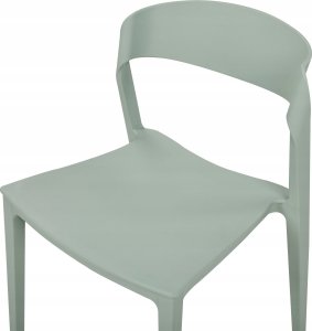 Beliani Krzesło konferencyjne Zestaw 2 Miętowy SOMERS 8
