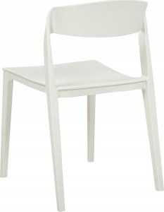 Beliani Krzesło konferencyjne Zestaw 2 Biały SOMERS 6