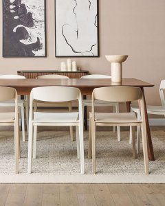 Beliani Krzesło konferencyjne Zestaw 2 Biały SOMERS 10