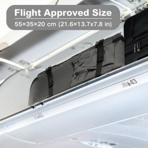 Plecak turystyczny Kono Szary Plecak LOT Ryanair WizzAir 55x40x23 do Samolotu 40L Flex 10