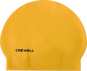 Crowell Czepek pływacki latex Crowell Atol żółty kol.2 1