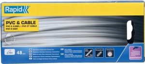 Wkłady klejowe Rapid klej do PCW i kabli 12x190mm 48szt. 3