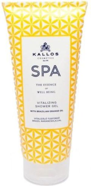 Kallos SPA Vitalizing Shower Gel Rewitalizujący balsam pod prysznic z brazylijskim olejkiem pomarańczowym 200 ml 1