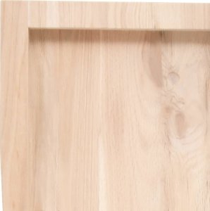 vidaXL vidaXL Blat stołu, 100x50x(2-6) cm, surowe lite drewno dębowe 6