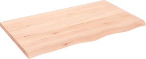 vidaXL vidaXL Blat stołu, 100x60x(2-4) cm, surowe lite drewno dębowe 2