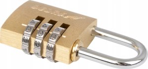 Dedra Kłódka mosiężna z zamkiem szyfrowym 25mm 2