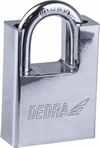 Dedra Kłódka trzpieniowa żeliwna niklowana 60mm 2