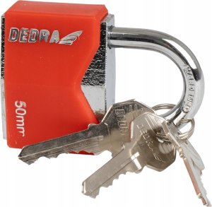 Dedra Kłódka romb żeliwna w osłonie 50mm 2