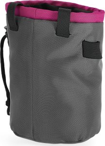 Climbing Technology Woreczek na magnezję Climbing Technology Cylinder - anthracite/pink Uniwersalny 1