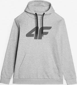 4f Bluza męska 4F Sportowa z kapturem Szara Dresowa XXL 1