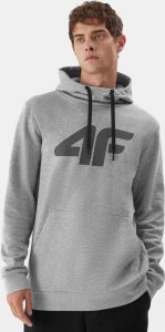 4f Bluza męska 4F Sportowa z kapturem Szara Dresowa XXXL 2