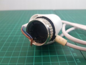 Danfoss Siłownik termiczny, Thermot, M 30 x 1.5, 230 V, NC (normalnie zamknięty), 1.00 m 3