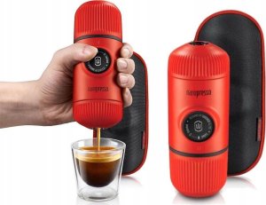 Kawiarka Wacaco Manual ground coffee machine with case WACACO NANOPRESSO LAVA RED 3