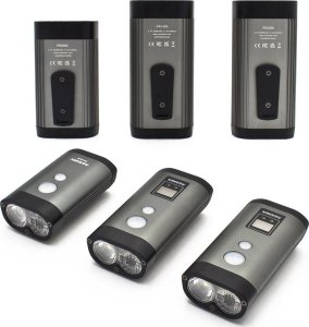 Ravemen Lampka przednia Ravemen PR1000 grafitowa, 1000 lm, pilot, power-bank 12