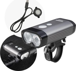 Ravemen Lampka przednia Ravemen PR1000 grafitowa, 1000 lm, pilot, power-bank 13