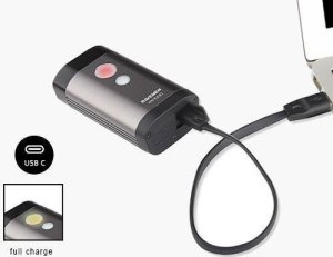 Ravemen Lampka przednia Ravemen PR1000 grafitowa, 1000 lm, pilot, power-bank 7