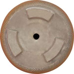 Beliani Doniczka ⌀ 31 cm złoty brąz VOULA 5