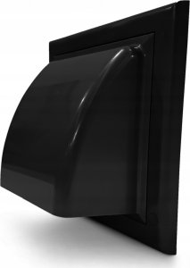 AWENTA Awenta KO125-30CZ osłona wywiewna kanału okrągłego Fi125 czarna 1