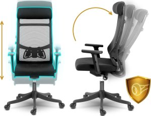 Krzesło biurowe Sofotel Brema Czarne 7