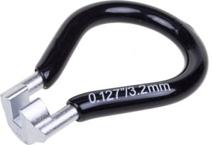 Triton Klucz Verso do szprych nypel 3,2 mm -0,127" black Uniwersalny 1