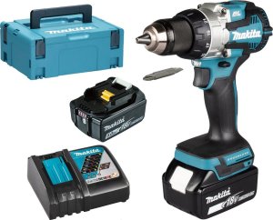 Wiertarko-wkrętarka Makita DDF489RTJ 18 V 2 x akumulator 5 Ah 1