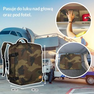 Rovicky Duży, podróżny plecak z poliestru - Rovicky NoSize 10