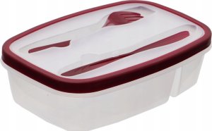 Triton Lunchbox Dzielony ze sztućcami 0,85 l Fresh EKO 1