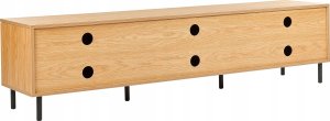 Beliani Szafka RTV jasne drewno NIKEA 6