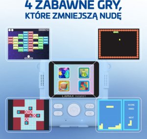 Aparat cyfrowy Lamax InstaKid1 niebieski 6