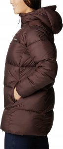 Kurtka męska Columbia Columbia Puffect Mid Hooded Jacket 1864791203 Brązowe M 3