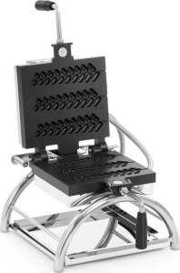 Gofrownica Royal Catering Gofrownica obrotowa do gofrów lizaków 2 x 1000 W Gofrownica obrotowa do gofrów lizaków 2 x 1000 W 2