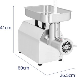 Royal Catering Wilk przemysłowa maszynka do mielenia mięsa 1100W 540kg/h Wilk przemysłowa maszynka do mielenia mięsa 1100W 540kg/h 5