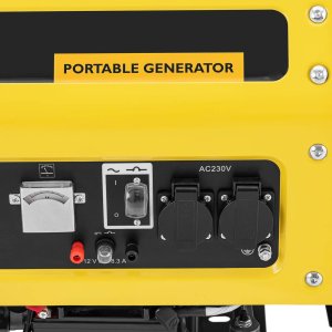 Agregat MSW Agregat prądotwórczy mobilny z rozrusznikiem AC 230V / DC 12V 2700W Agregat prądotwórczy mobilny z rozrusznikiem AC 230V / DC 12V 2700W 5