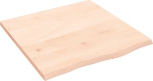vidaXL vidaXL Blat do stołu, 60x60x2 cm, surowe drewno dębowe 2