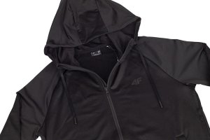 4f Bluza męska 4F FNK M209 czarna 4FAW23TFSWM209 20S S 3