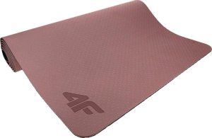 4f Mata do ćwiczeń do yogi yoga fitness F F017 EVA TPE różowa 4FWAW23AMATF017 61S 183x61x0,6 cm 1