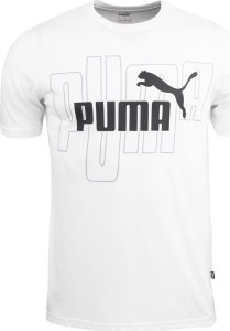 Puma Koszulka męska Puma Graphics No. 1 Logo Tee biała 677183 02 M 1