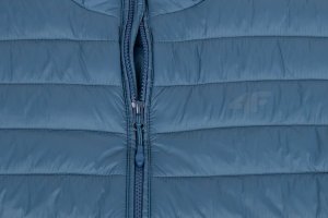 Kurtka męska 4f Kurtka męska puchowa 4F M239 denim 4FAW23TDJAM239 32S 2XL 2