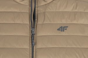 Kurtka męska 4f Kurtka męska puchowa 4F M239 brązowa 4FAW23TDJAM239 82S S 2