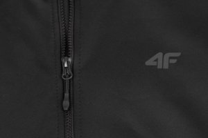Kurtka męska 4f Kurtka przejściowa softshell z kapturem męska 4F membrana 5000 M156 czarna 4FAW23TSOFM156 20S L 2