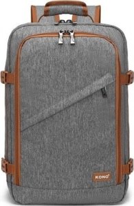 Plecak turystyczny Kono Mały Szary Plecak Ryanair WizzAir 40x20x25 20L SB Expander 6