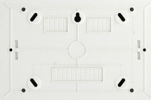 SCHNEIDERE Rozdzielnica natynkowa Schneider 1x12 IP40 IK07 Easy9 EU EZ9EU-1-12-NT-P EZ9EUD112 biała drzwi białe 4