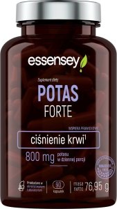 Essensey Essensey Potas Forte 800 mg - 90 kapsułek 1