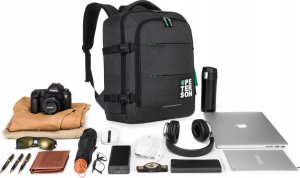 Peterson Pojemny, podróżny plecak z miejscem na laptopa - Peterson NoSize 4