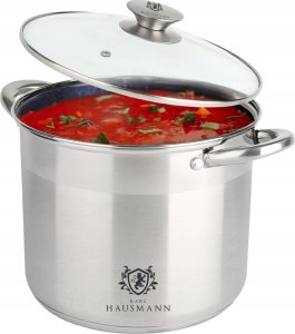 Karl Hausmann Garnek tradycyjny duży 7,2 l indukcja gaz stalowy 5